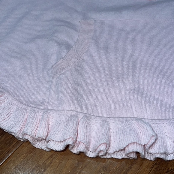 Lilly Pulitzer Girls Frosted Pink Hani Poncho size medium NWT - Picture 7 of 8